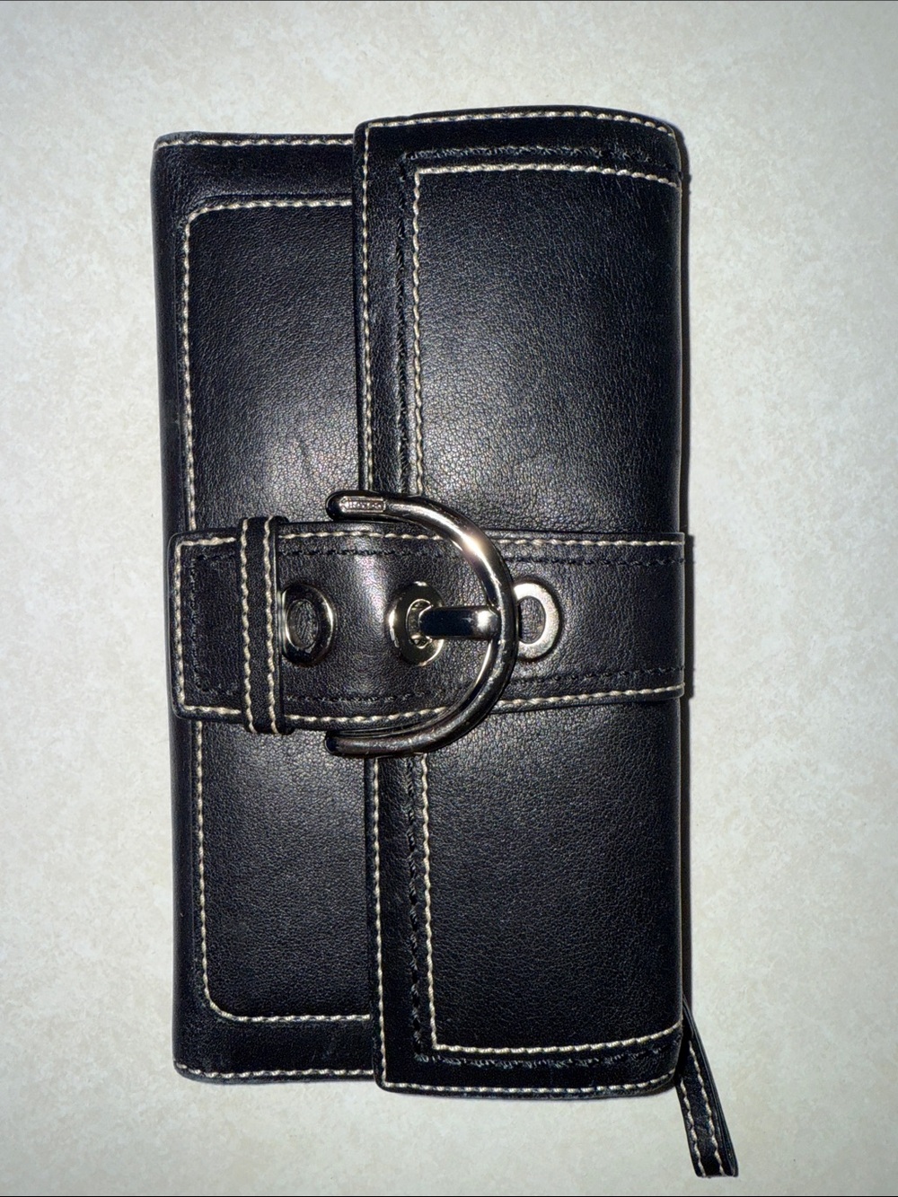 Vintage leather coach wallet